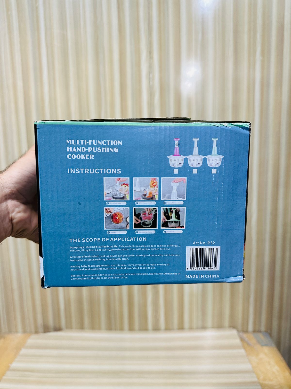 Multi-Function HAND-PUSHING Vegetable Chopper