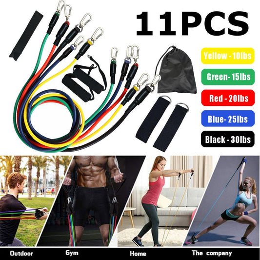 11pcs Resistance band
