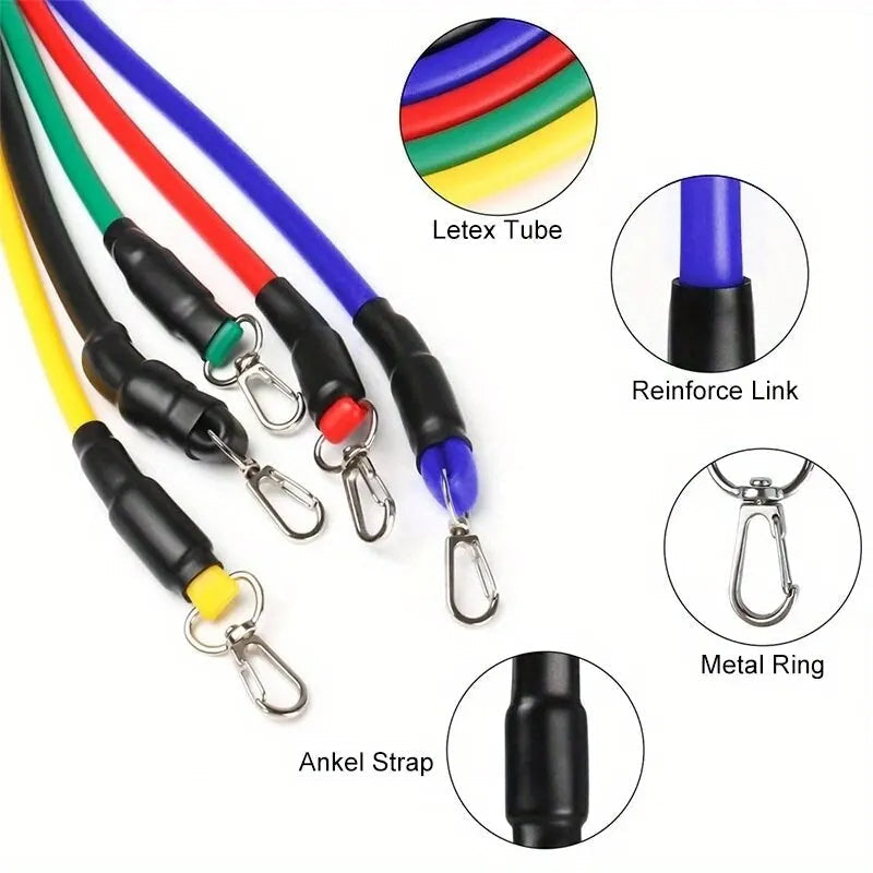 11pcs Resistance band