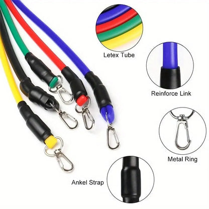 11pcs Resistance band