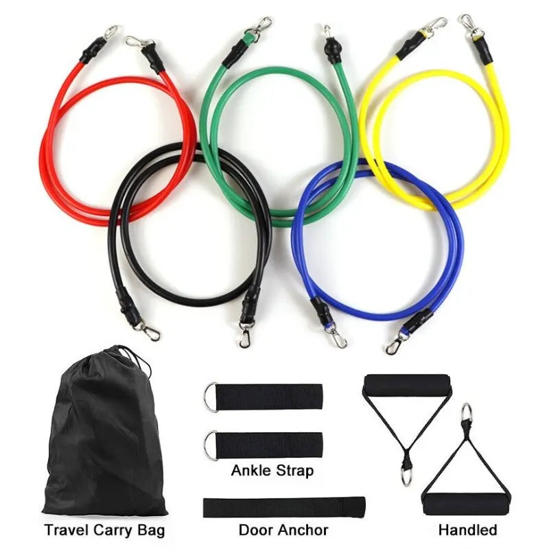 11pcs Resistance band