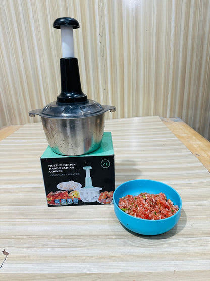 Multi-Function HAND-PUSHING Vegetable Chopper