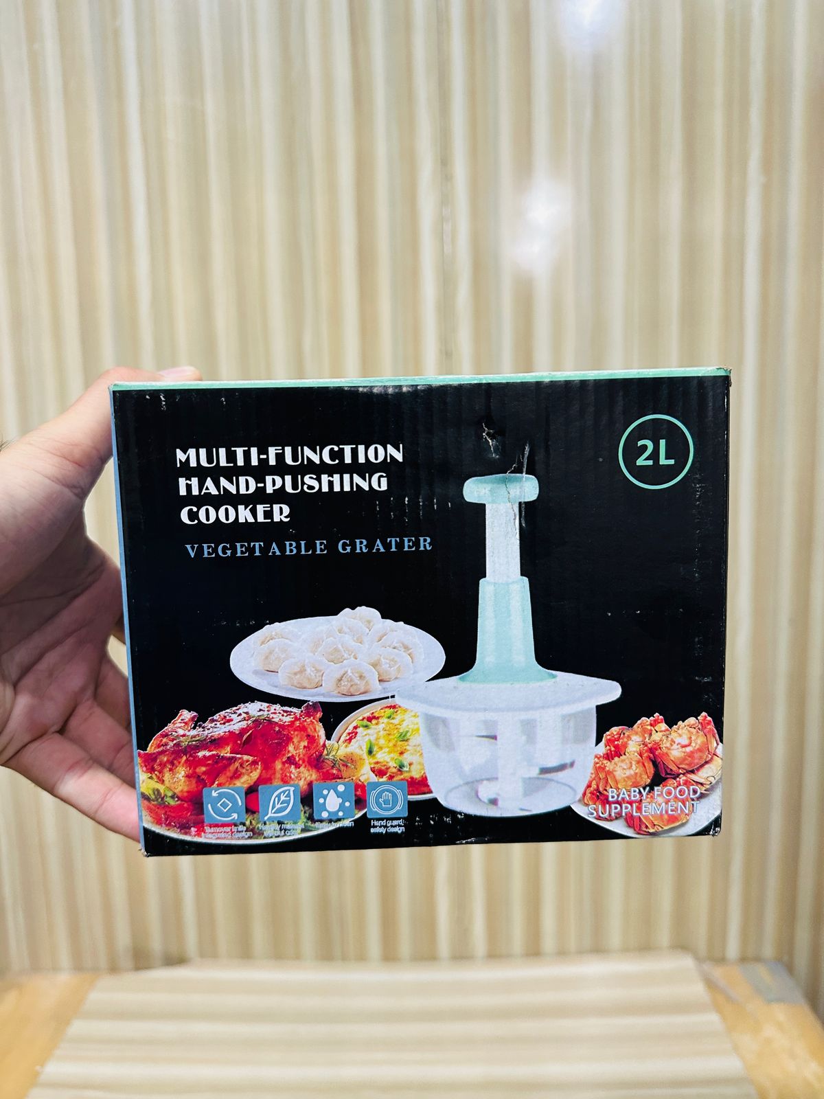 Multi-Function HAND-PUSHING Vegetable Chopper